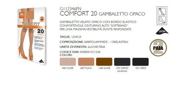 ART. COMFORT 20 G110806- gambaletto donna 20 den comfort 20 g110806 - Fratelli Parenti